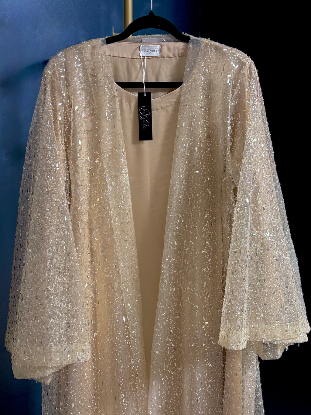 Éclat Royal – Gold Abaya